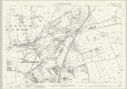 Warwickshire XXVI.10 (includes: Kenilworth; Stoneleigh) - 25 Inch Map