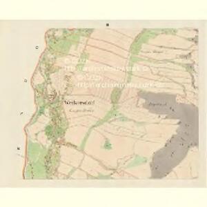 Weikersdorf (Wigyrowice) - m3401-1-002 - Kaiserpflichtexemplar der Landkarten des stabilen Katasters