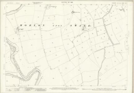 Yorkshire LXX.7 (includes: Ainderby Steeple; Exelby Leeming And Newton; Morton Upon Swale; Scruton; Warlaby) - 25 Inch Map