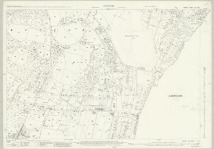 Dorset XLIV.3 & 4 (includes: Bournemouth; Hurn) - 25 Inch Map