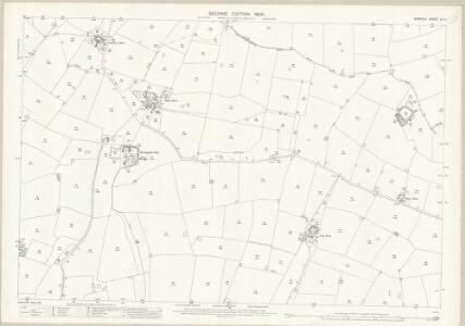 Norfolk LX.7 (includes: East Bradenham; Scarning; West Bradenham) - 25 Inch Map