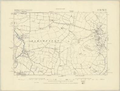 Warwickshire LII.NE - OS Six-Inch Map
