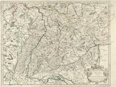 Palatinat du Rhein, Alsace, et Partie de Souabe de Franconie &c.