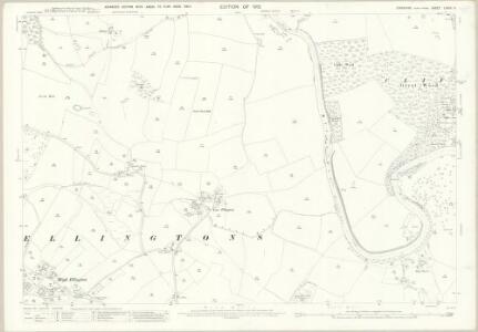 Yorkshire LXXXV.6 (includes: Clifton Upon Ure; East Witton Without; Ellingtons; Masham; Thirn) - 25 Inch Map