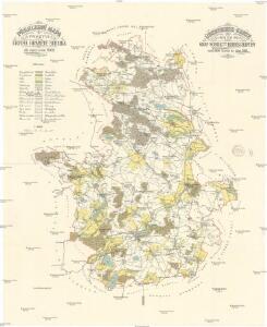 Přehlední mapa panství Ervína hraběte Schlika dle stavu v roce 1902