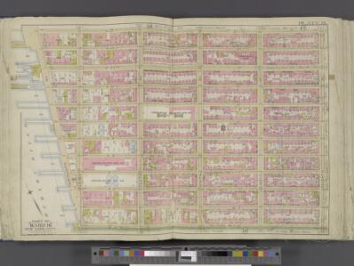 Manhattan, Double Page Plate No. 13 [Map bounded by W. 25th St., 7th Ave., W. 14th St., Hudson River]