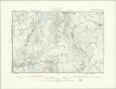 Merionethshire XIX.SW - OS Six-Inch Map