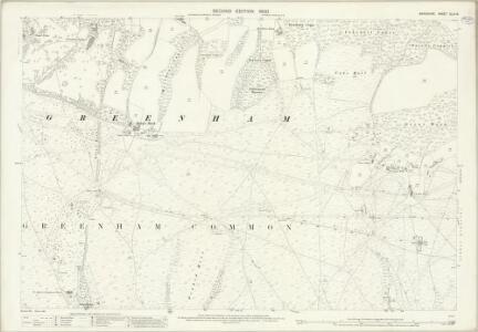 Berkshire XLIII.6 (includes: Greenham; Thatcham) - 25 Inch Map