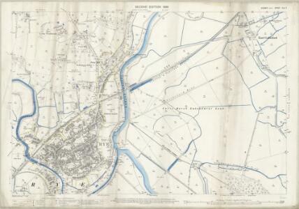 Sussex XLV.7 (includes: East Guldeford; Rye; St Thomas The Apostle Winchelsea) - 25 Inch Map