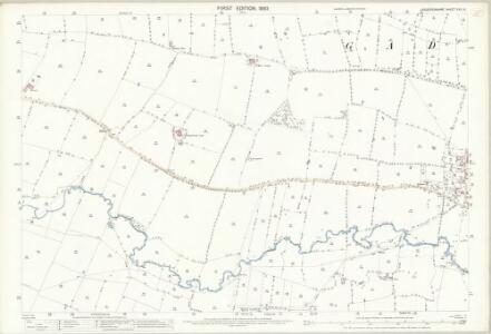 Leicestershire XXVI.6 (includes: Gaddesby; Queniborough; Rearsby) - 25 Inch Map