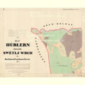 Hüblern - c2277-1-001 - Kaiserpflichtexemplar der Landkarten des stabilen Katasters