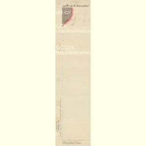 Petersdorf - c7521-1-005 - Kaiserpflichtexemplar der Landkarten des stabilen Katasters