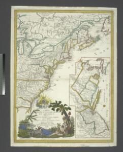 Carte du theatre de la guerre presente en Amerique dressée d'après les nouvelles cartes anglaises / par L. Denis, géographe et auteur du conducteur français.
