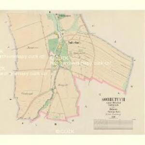 Sobietuch - c7127-1-002 - Kaiserpflichtexemplar der Landkarten des stabilen Katasters