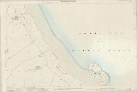 Northumberland (Old Series) LVI.9 (includes: Cresswell; Ellington; Widdrington) - 25 Inch Map