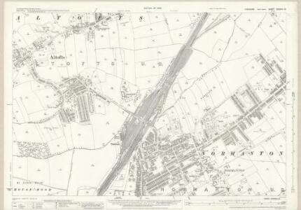 Yorkshire CCXXXIV.13 (includes: Newland With Woodhouse Moor; Normanton) - 25 Inch Map
