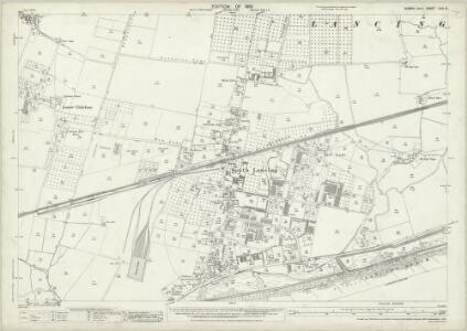 Sussex LXIV.12 (includes: Lancing; Sompting) - 25 Inch Map