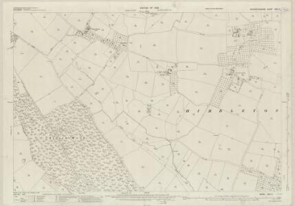 Worcestershire XXIX.11 (includes: Himbleton; Huddington; Oddingley) - 25 Inch Map