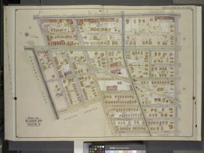Brooklyn, Vol. 5, Double Page Plate No. 21; Part of   Ward 29, Section 16; [Map bounded by Flatbush Ave., Albemarle Road (Avenue A),   Rugby Road (E. 14th St.); Including Caton Ave. (Johnson Ave.), Parade Pl.,       Parkside Ave., Woodruff Ave.]