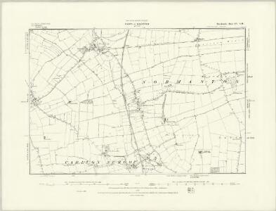 Lincolnshire CV.SE - OS Six-Inch Map