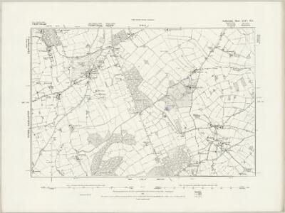 Staffordshire XXIV.NW - OS Six-Inch Map