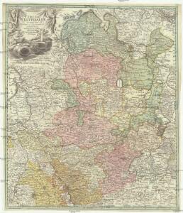 Circuli Westphaliae in omnes suos status et provincias accurate divisi nova et exacta tabula