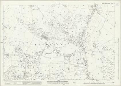 Essex (New Series 1913-) n LXXXII.10 (includes: Rayleigh; Thundersley) - 25 Inch Map