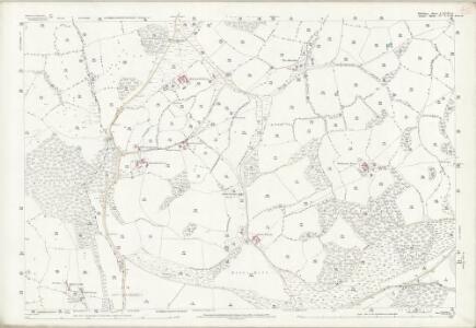 Wiltshire LXVIII.8 (includes: Donhead St Mary; Motcombe; Semley) - 25 Inch Map