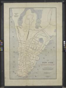 New York, the English colonial city, 1730 / [cartographic material]