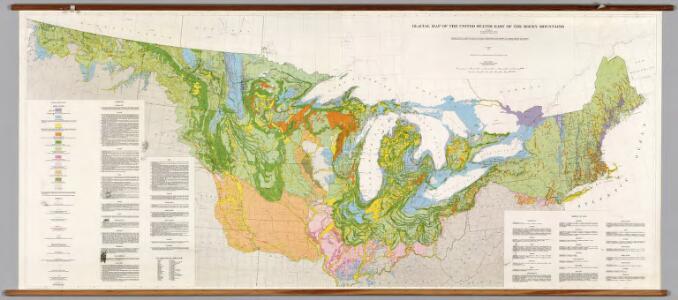 United States: East of the Rocky Mountains -- Glacial Deposits