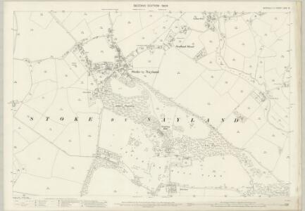 Suffolk LXXX.16 (includes: Polstead; Stoke by Nayland) - 25 Inch Map