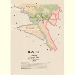 Rastel - c6469-1-002 - Kaiserpflichtexemplar der Landkarten des stabilen Katasters