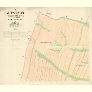 Altstadt (Stary Miesto) - m2860-1-001 - Kaiserpflichtexemplar der Landkarten des stabilen Katasters