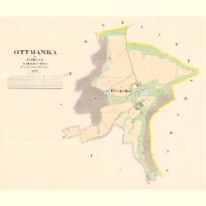 Ottmanka - c5589-1-001 - Kaiserpflichtexemplar der Landkarten des stabilen Katasters