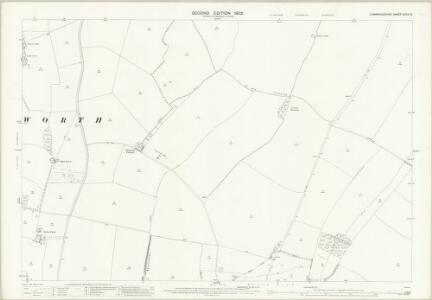 Cambridgeshire XXXIX.6 (includes: Boxworth; Childerley; Lolworth) - 25 Inch Map