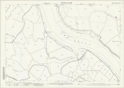 Kent XXI.1 (includes: Iwade; Minster in Sheppey; Queenborough) - 25 Inch Map