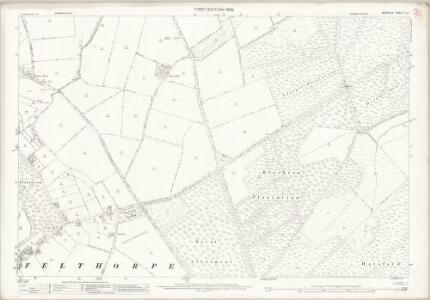 Norfolk LI.1 (includes: Felthorpe; Haveringland; Horsford; Stratton Strawless) - 25 Inch Map