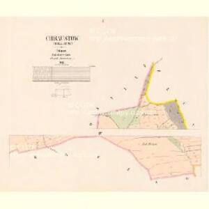 Chraustow - c2655-1-001 - Kaiserpflichtexemplar der Landkarten des stabilen Katasters