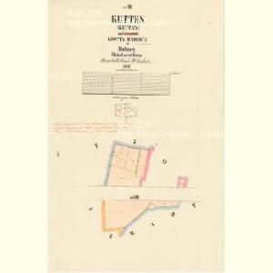 Ketten - c3096-1-003 - Kaiserpflichtexemplar der Landkarten des stabilen Katasters