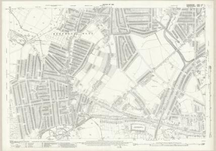 Staffordshire LXXII.7 (includes: Birmingham; Smethwick; Warley Woods) - 25 Inch Map