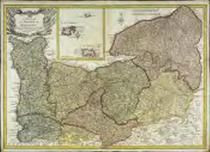 Carte de la province de Normandie