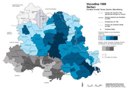 Vojvodina 1900. Serben