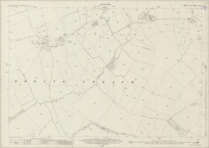 Essex (New Series 1913-) n LX.4 (includes: Epping; Epping Upland) - 25 Inch Map