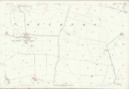 Lincolnshire LXIV.9 (includes: Baumber; Great Sturton; Heningby; Ranby) - 25 Inch Map