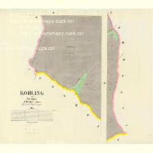 Kohling - c4672-3-002 - Kaiserpflichtexemplar der Landkarten des stabilen Katasters