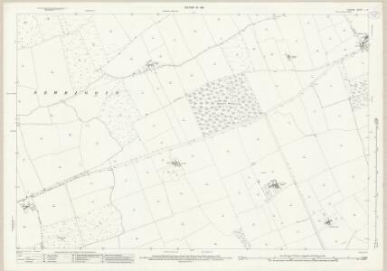 Durham L.13 (includes: Bishopton; East And West Newbiggin; Elton; Long Newton; Redmarshall; Sadberge) - 25 Inch Map