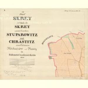 Stuparowitz - c7516-1-001 - Kaiserpflichtexemplar der Landkarten des stabilen Katasters