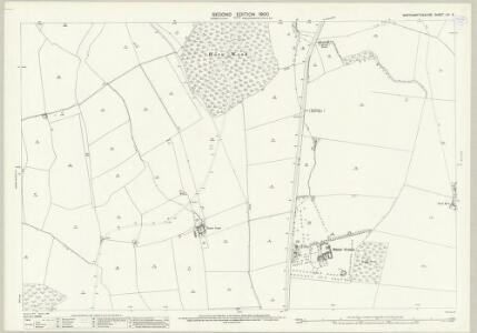 Northamptonshire LIII.3 (includes: Bozeat; Easton Maudit) - 25 Inch Map