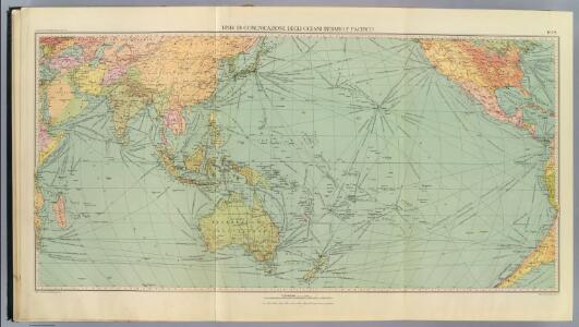 6-8. Linee di comunicazione, oceano Indiano, Pacifico.