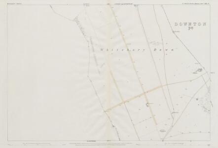 Wiltshire LXXI.11 (includes: Coombe Bissett; Downton; Odstock) - 25 Inch Map